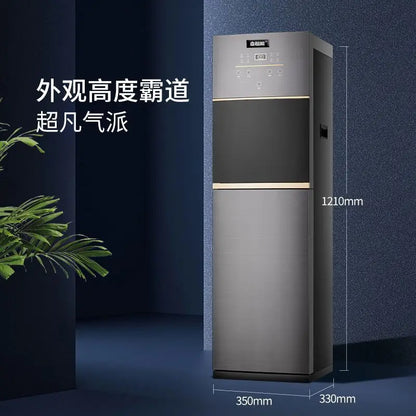 High-end instant hot water dispenser with bottom bucket, hot and cold dual-purpose fast heating luxury large new tea bar machine