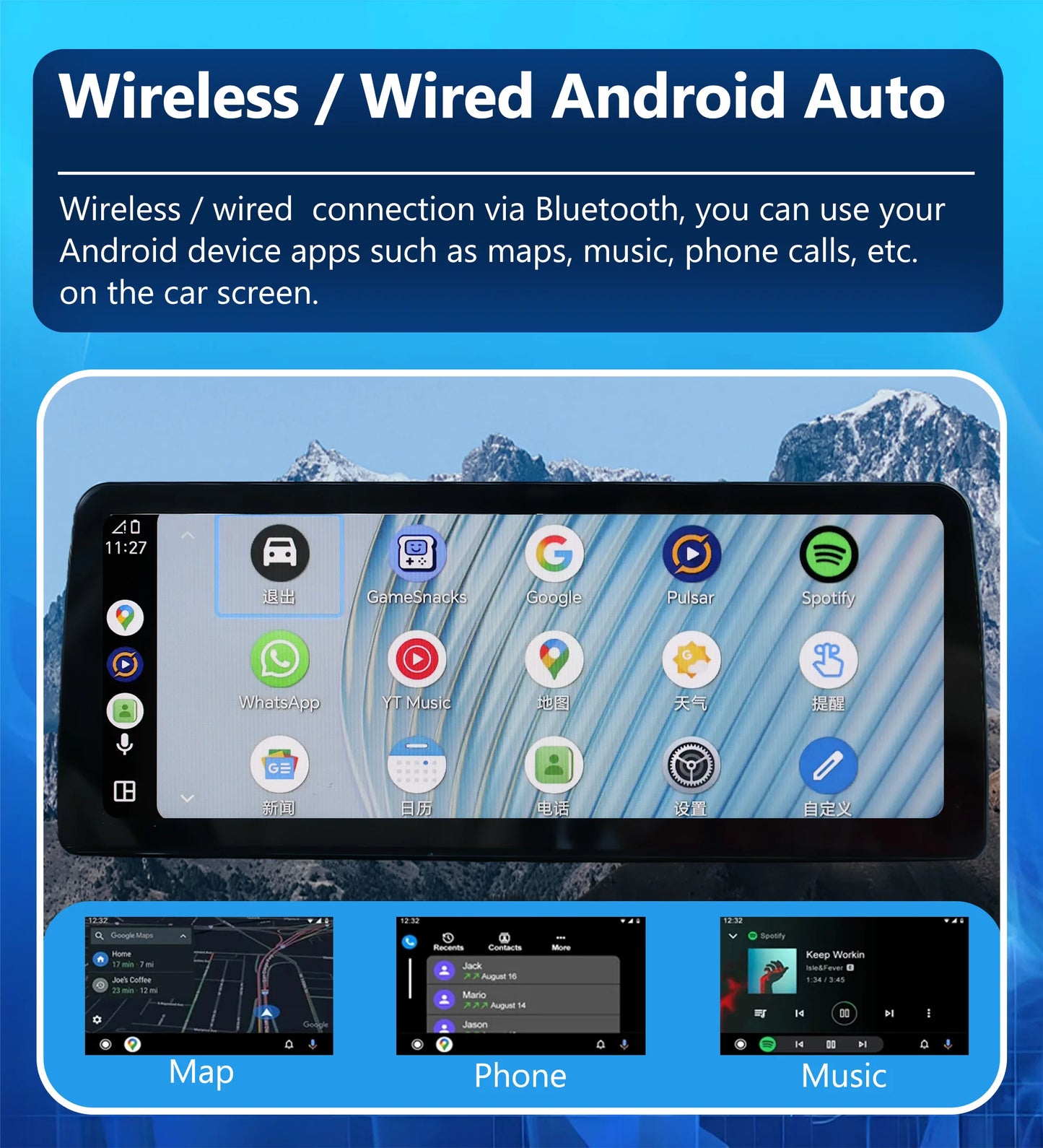 1920*720 Display Multimedia Player For BMW X1 F48 E84 2009-2018 NBT CIC GPS Wireless Carplay Android auto Touch Screen