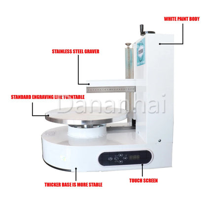 Commercial Grade Cake Cream Coating & Leveling Machine for Perfect Baking Household Bread Jam Spreader Kitchen Tool