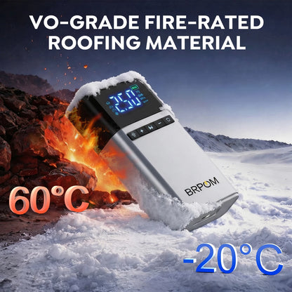 9000A car battery emergency jump starter, 26800mAh battery capacity, portable power bank, 150PSI air pump, car battery emergency booster.