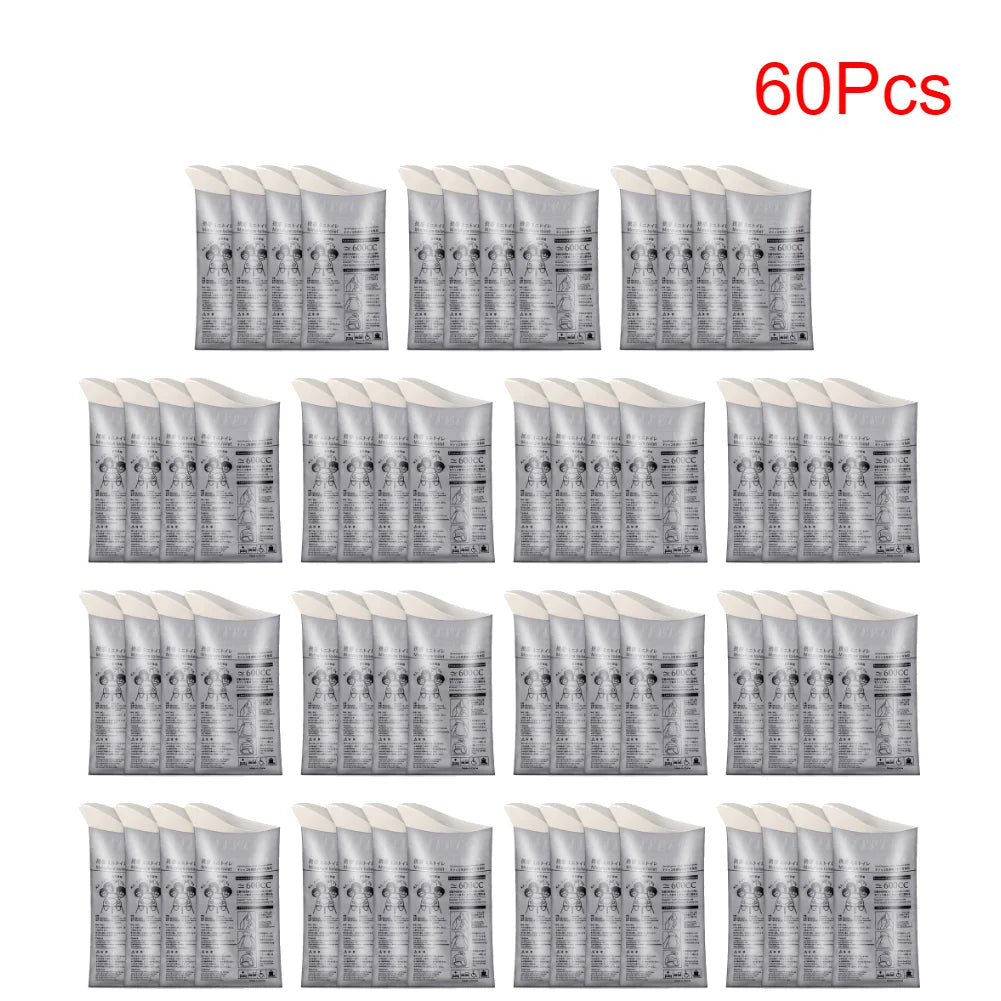 100-4Pcs Emergency Urine Bags Disposable Outdoor Travel Mini Mobile Toilet Portable Urinal Bag for Female Baby Male Vomiting Bag