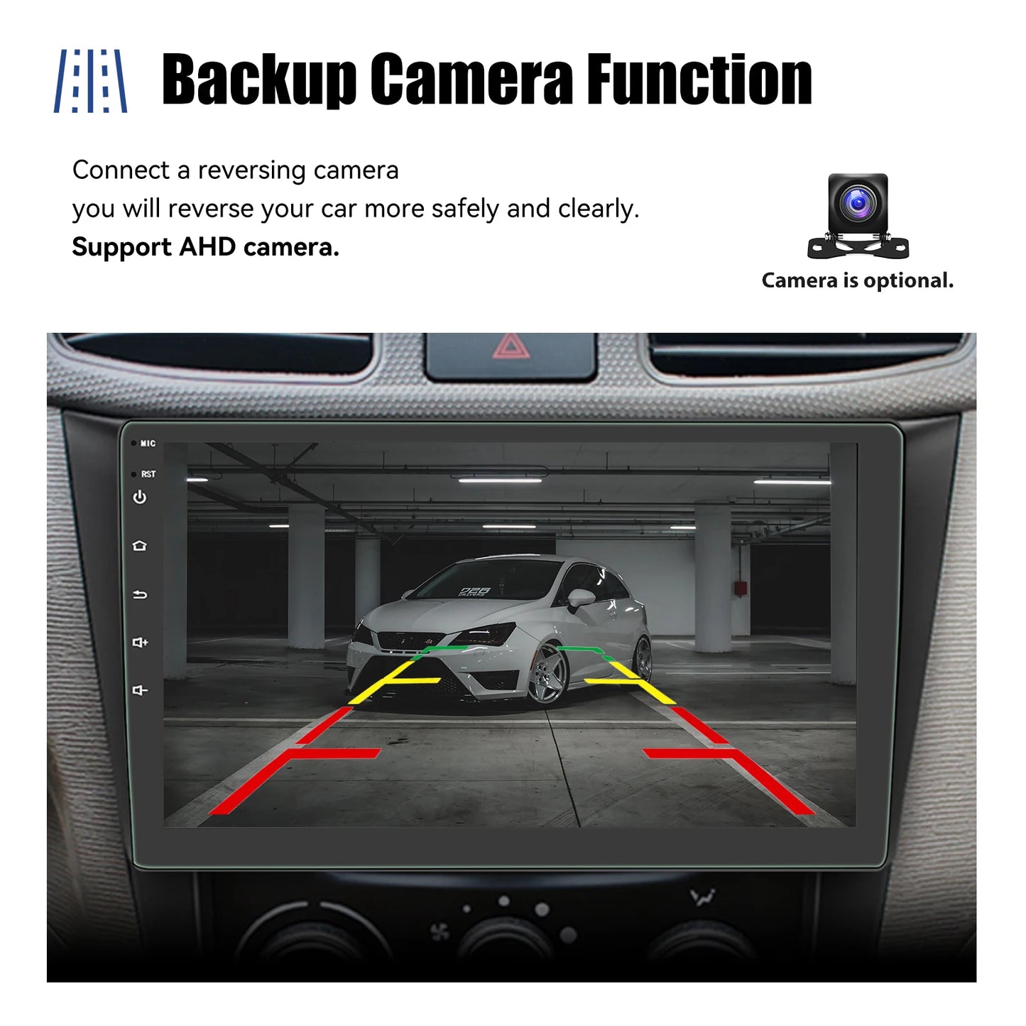 7"/9"/10“ 2 DIN Android 15 4+64G Car Stereo Multimedia Player Universal Carplay Android Auto GPS Navigation FM Radio Touchscreen