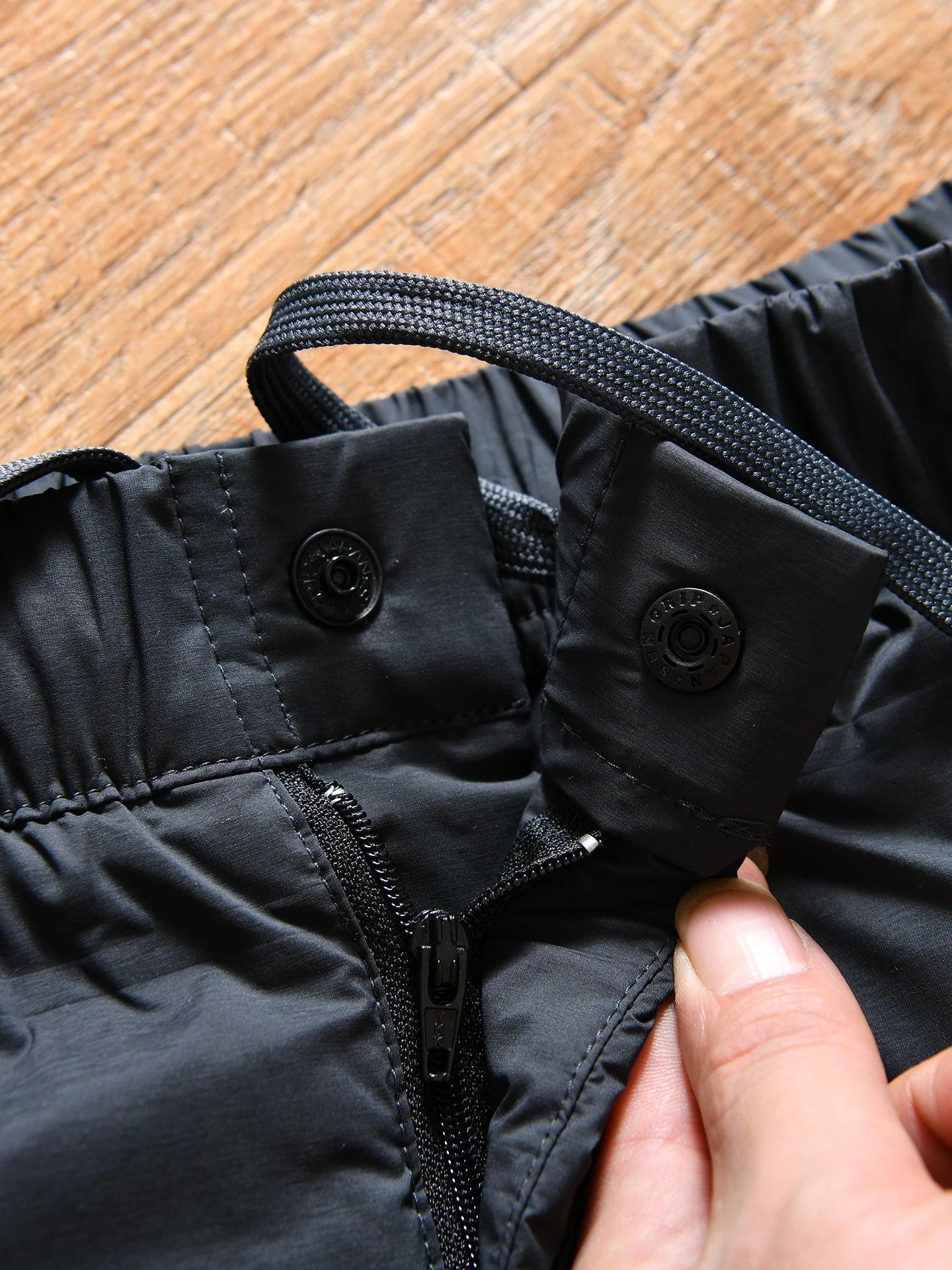 Winter Men's Outdoor Sports Lightweight Cotton Pants Technological Cotton Waterproof Windproof Straight Leg Pants Basic ...