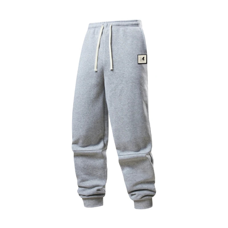 Mens Sweatpants Casual Fashion Sports Pants Gym Fleece Lined Trousers Men Jogger Sweatpants Running Workout Jogging Long Pants