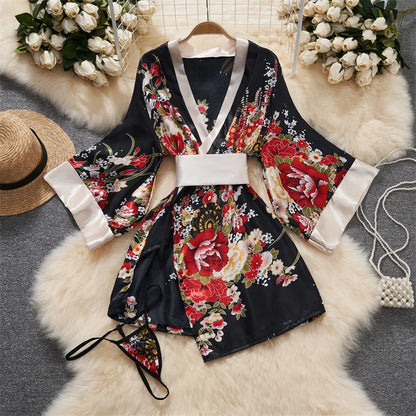 Cute Gray Rabbit Ear Hood Top Sexy Backless Slim Fit Bodysuit Zip Sleeveless Women Sexy Erotic Lingerie Bunny Cosplay Playsuit