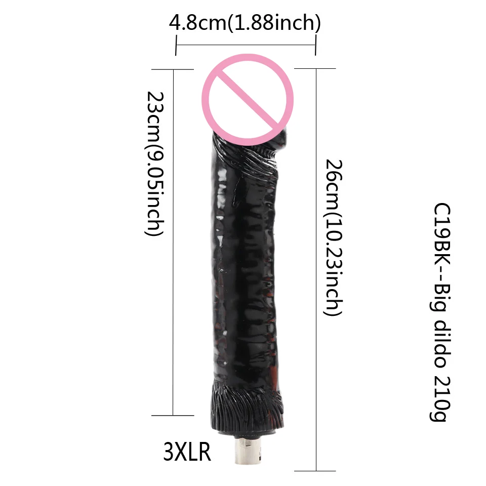 Dildo-Entry-Level Sex Machine A2/F2/F3 Accessories 3XLR Accessories Dildos Suction Cup Sex Products For Women And Men
