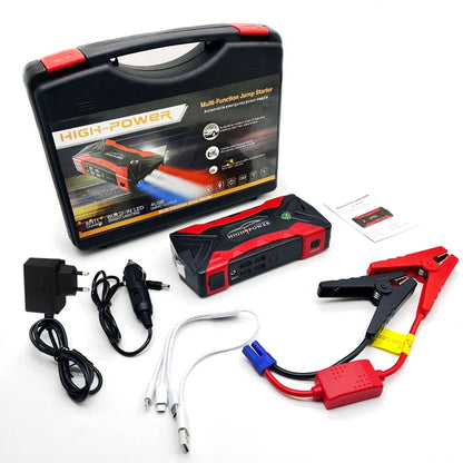3000A Car Jump Starter Starting Device Portable Power Bank Battery Starter Launcher For Car Booster Articles 99800mAh 20000mAh