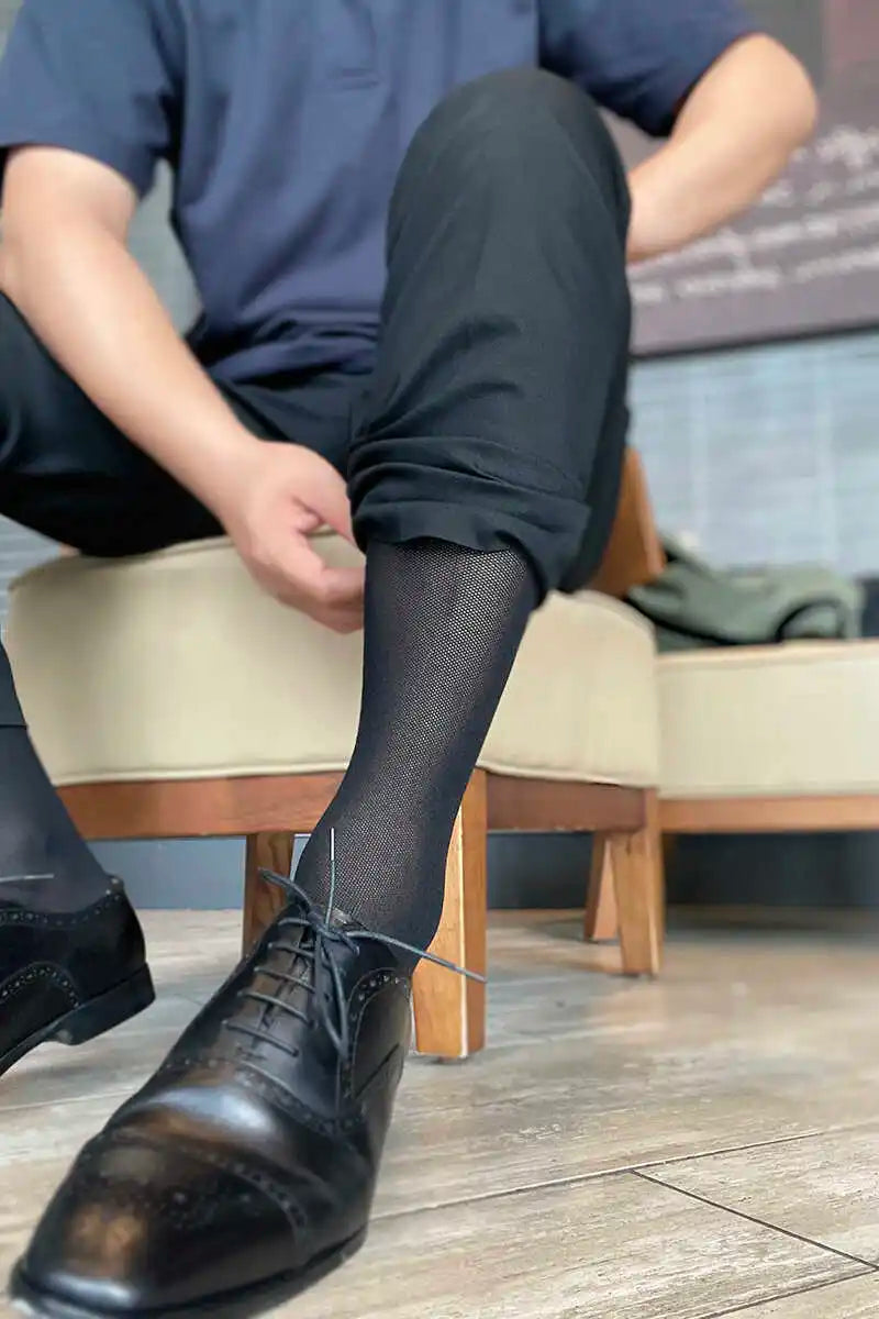 Calf Socks Mesh Net Nylons Pure Sexy Adorable Mature Socks Short Socks Daily