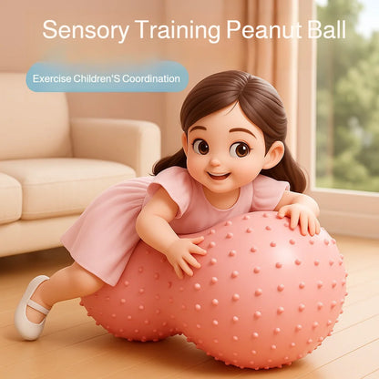Educational Massage Peanut Balls, Thickened for Children's Sensory Integration Training, Infant Early Education
