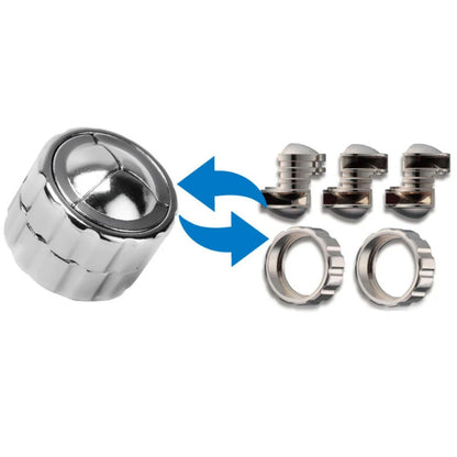 Cast Cylinder Puzzle Very difficult IQ Toys Puzzles For Adults And Children Metal Brain Teaser Juegos Rompecabezas Metalicos
