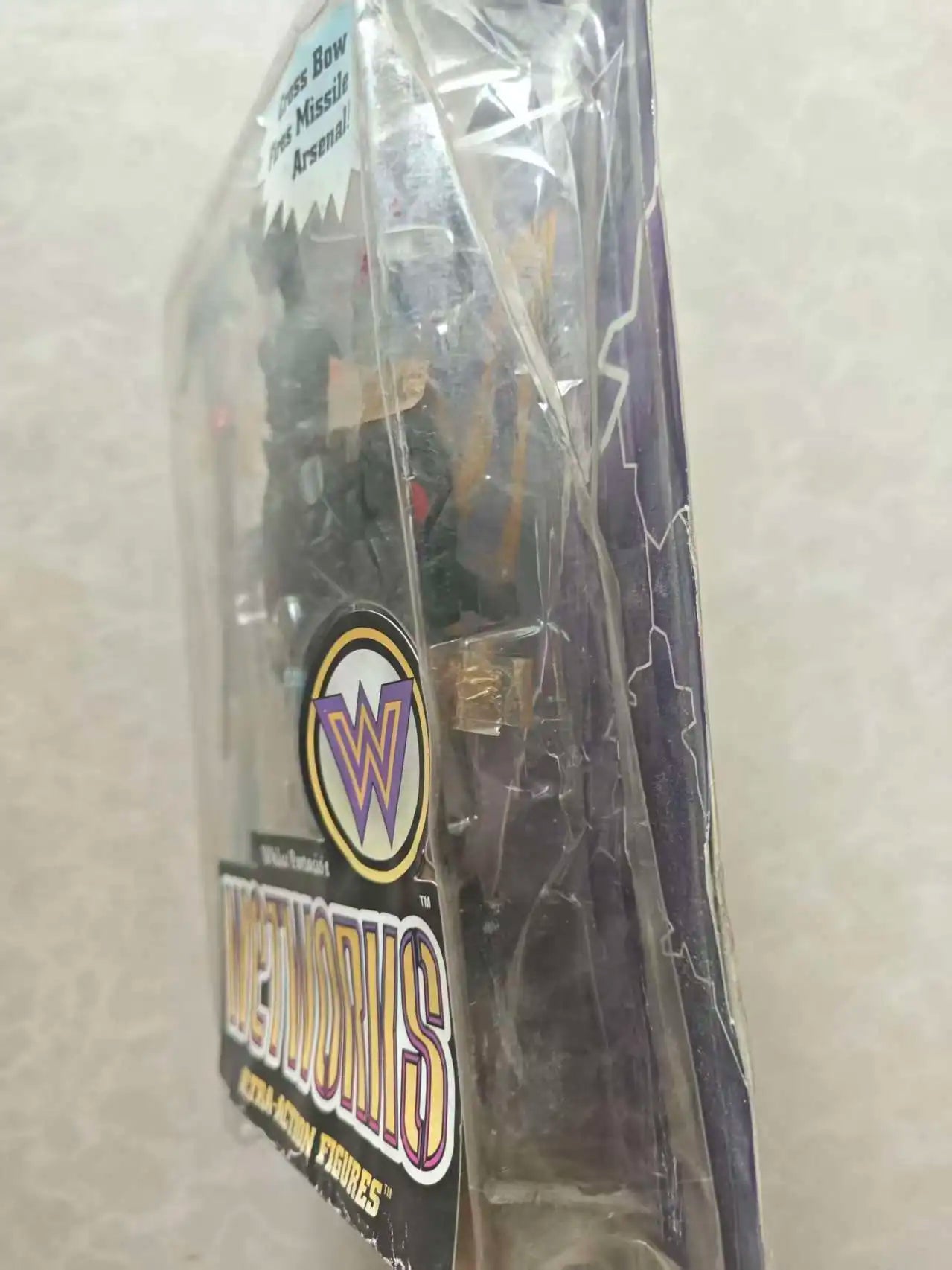 1996 Wetworks Assassin Vintage Image Comics Action Figure, Rare Collectible Toy, Box Slightly Crushed All Accessories Complete