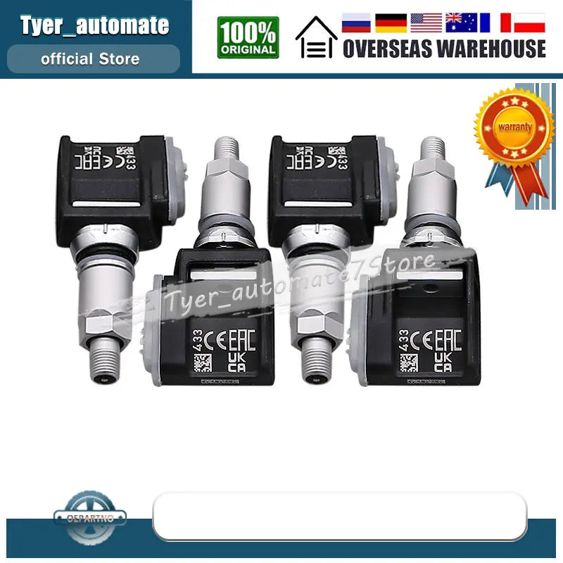 TPMS Tire Pressure Monitoring System 433MHZ A0009058706 For Mercedes-Benz GLA-Class B-Class GLB-Class GLE-Class E-Class Sprinter