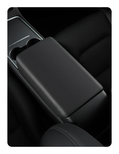 YZ  For Tesla Model Y YL Juniper Model 3 Highland TPE Armrest Cover Soft Case Center Arm Rest Pad Anti-scratch 2026 Accessories