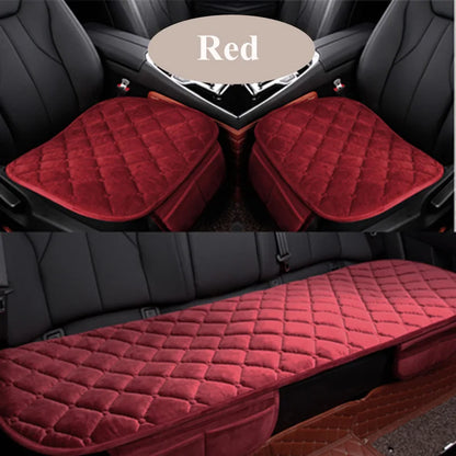 Car Front Rear Seat Cover Car Seat Covers Set Choose Car Seat Cushion Plush Seat Pad Protector Car Accessories Cars Interior