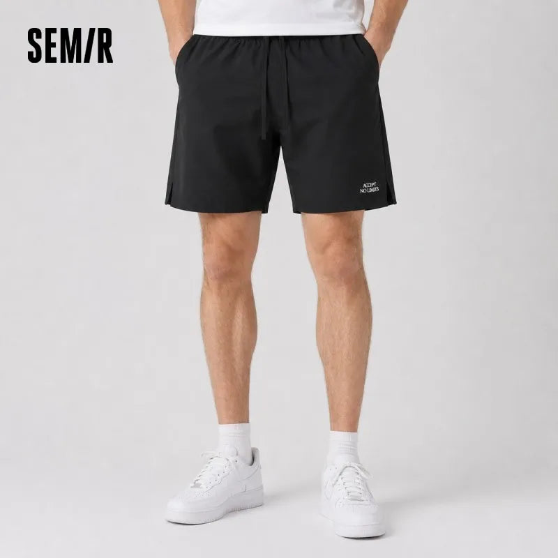 Semir Men Pants Home Wear Lightweight Quick Dry 4 Way Stretch Functional Sporty Print Top 2026 Summer Wear