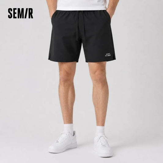 Semir Men Pants Home Wear Lightweight Quick Dry 4 Way Stretch Functional Sporty Print Top 2026 Summer Wear