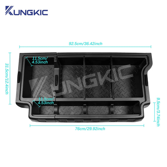 For Suzuki Jimny Nomade 5-door 2023 2024 2025 JB64 ABS Car Trunk Storage Box Organizer Case Tailbox Stowing Tidying Toolbox