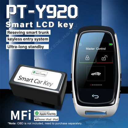 Universal CF920 Modified Smart LCD Key Comfortable Entry Auto Lock Keyless Go For BMW Ford Toyota Audi Benz Kia Lexus Hyundai VW