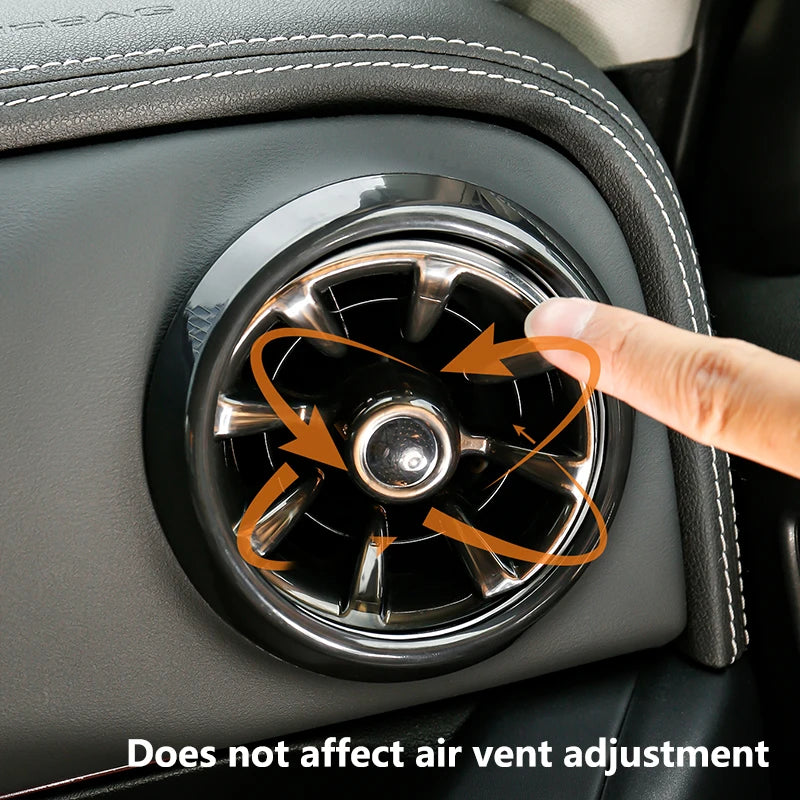 For GWM Tank 300 2021-2025 Interior Air Conditioner Vent Cover Sun Visor Light Shield Decoration Modification Cover Accessories