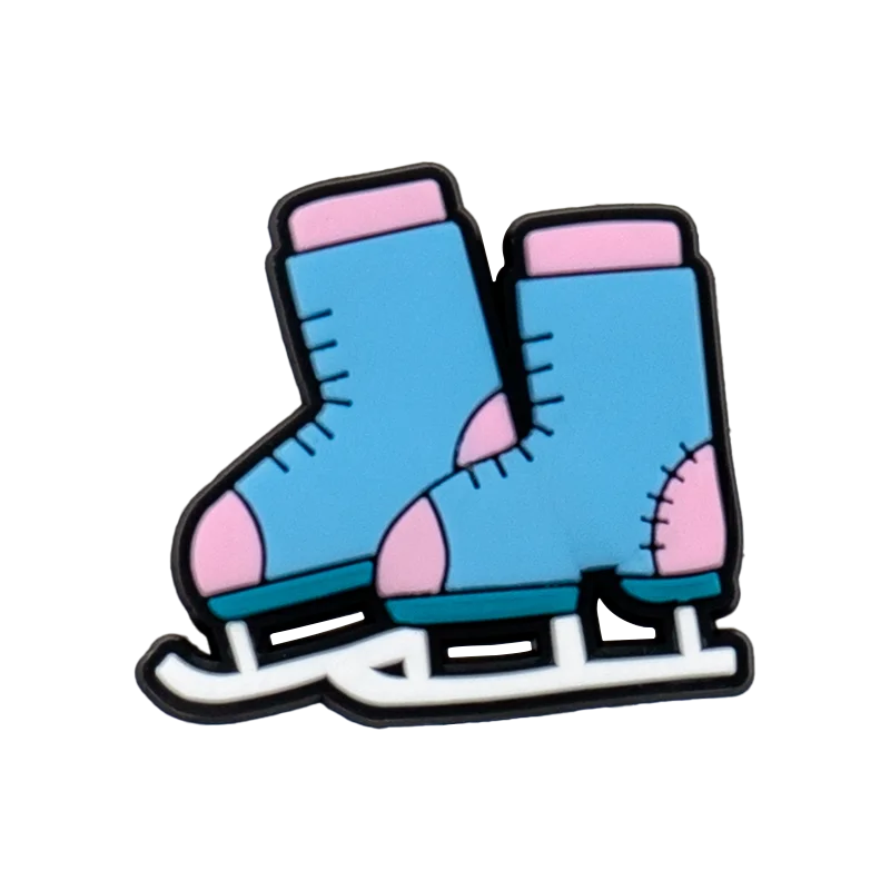 1/25PCS Christmas Style Shoe Charms Xmas Style Snowman Christmas Outfit Snowflake Shoe Accessories Pins for Clog Pins Buckles
