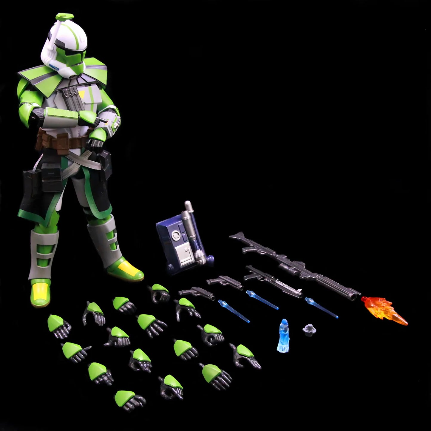 New Body(JOV3.0) Star Wars Commander Doom's Unit Clone Command ARC Trooper 104th Wolfpack Kamino 6" Action Figure