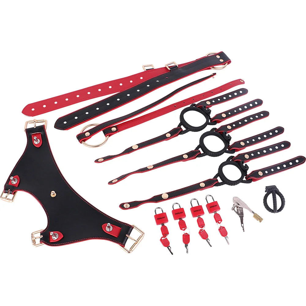 FRKO 2 In1 BDSM Detachable Chastity Belt Y Chastity CB Lock Belt Cock Cage Sex Toys Anal Plug Sissy Sexual Restraint Abstinence