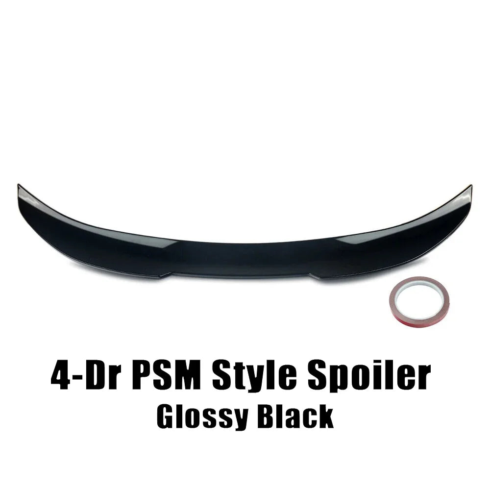 XVIP 4 Door M4 Style Rear Trunk Spoiler Fit For BMW 3 Series E90 2006-2011 Gloss PSM Style Spoiler Wings Car Tuning Accessories