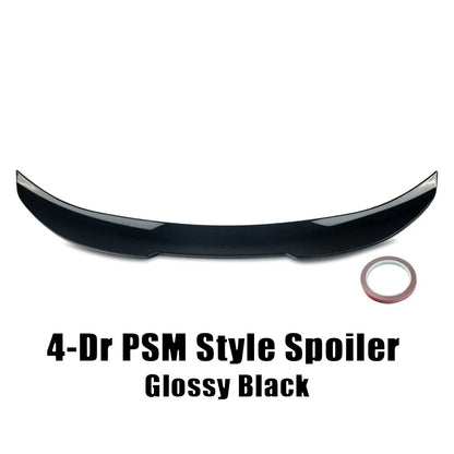 XVIP 4 Door M4 Style Rear Trunk Spoiler Fit For BMW 3 Series E90 2006-2011 Gloss PSM Style Spoiler Wings Car Tuning Accessories