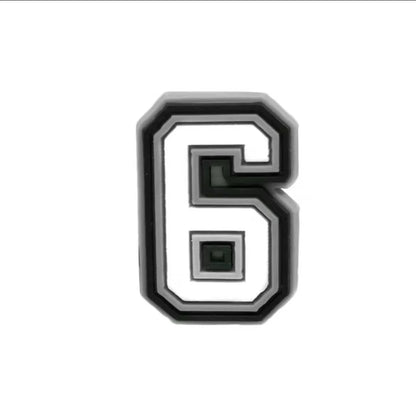 1-39PCS Letter Angle Number Good Quality Shoes Charms DIY PVC Shoe Bag Accessories For Wristband Pendant Decoration Party Gifts