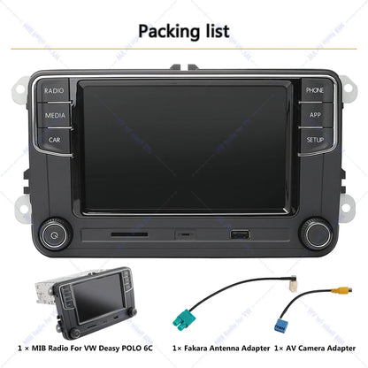 Desay MIB Carplay Car Radio Only For VW MQB POLO 6C 6R Car 6.5 inch Bluetooth Multimedia Player 17G035280