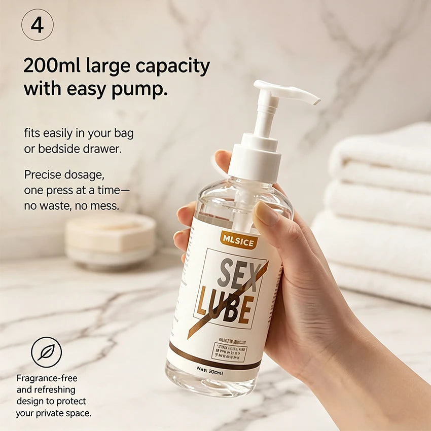 Adult Sex Lubricant Water-Based Anal Lubrication Intimate Gel Semen Lube for Women Men Masturbation Toys Couples Lubricating Oil