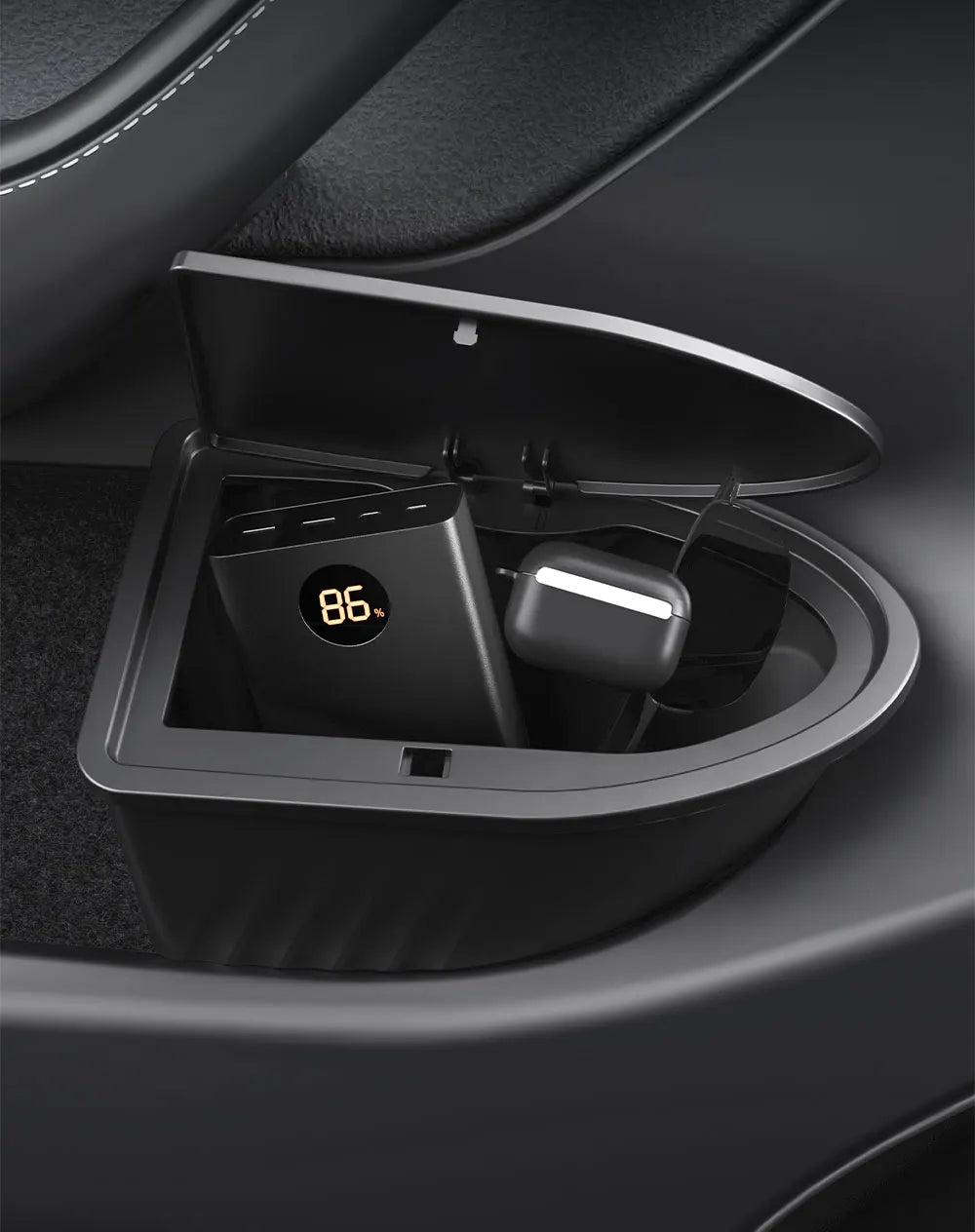 YZ  For Tesla 2025 Model 3 Y Highland Juniper Door Storage Box Tesla Door Trash Can Interior Storage Modification Accessories