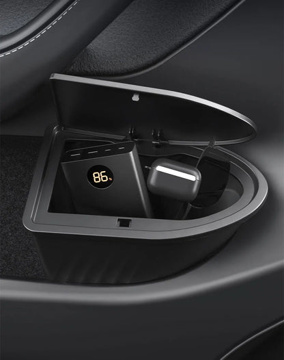 YZ  For Tesla 2025 Model 3 Y Highland Juniper Door Storage Box Tesla Door Trash Can Interior Storage Modification Accessories