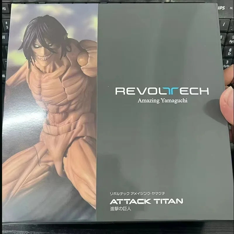 Ko Attack On Titan Eren Jaeger Action Figure Kaiyodo Revoltech Amazing Yamaguchi Series Figurine Pvc Model Collection Toy Gift
