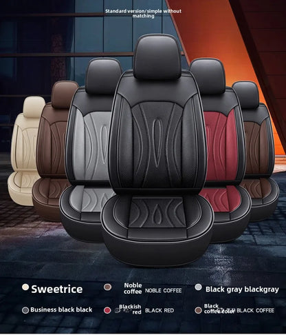 Universal One-piece Seat and Split Seat Car Seat Full Cover Breathable Leather SUV Car Seats Cushion Full Cover Protection