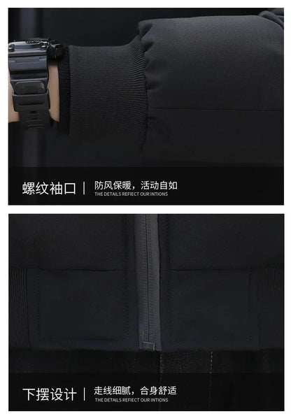 Men's Thick Cotton Parkas Jacket Warm JacketsJackets Jackets Winter New 2024