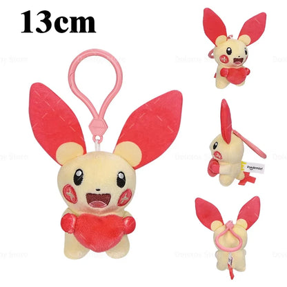 34 Styles Pokemon Plush Keychain Cartoon Toys Pikachu Eevee Charmander Squirtle Mew Snorlax Jigglypuff Doll Kids Kawai Toy Gift