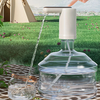 Electric Water Bottle Pump Portable Water Dispenser USB Charging for Home Office Camping Outdoors 5 Gallon Drinking Water Pump