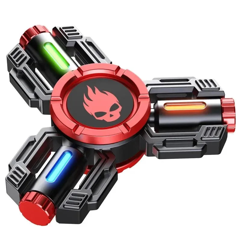 Fidget Toys Metal Hand Spinner Desk EDC Gyro Luminous Gyro Scope Stress ADHD Relief Creative Toys for Men Adults Kids Antiestres