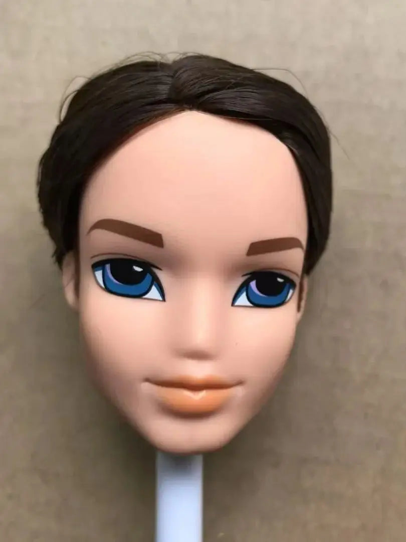2001 Version Rare Face Doll Heads Classic Bratss White Brown Skin Colorful Hair Girl Boy Doll Parts for Collectors