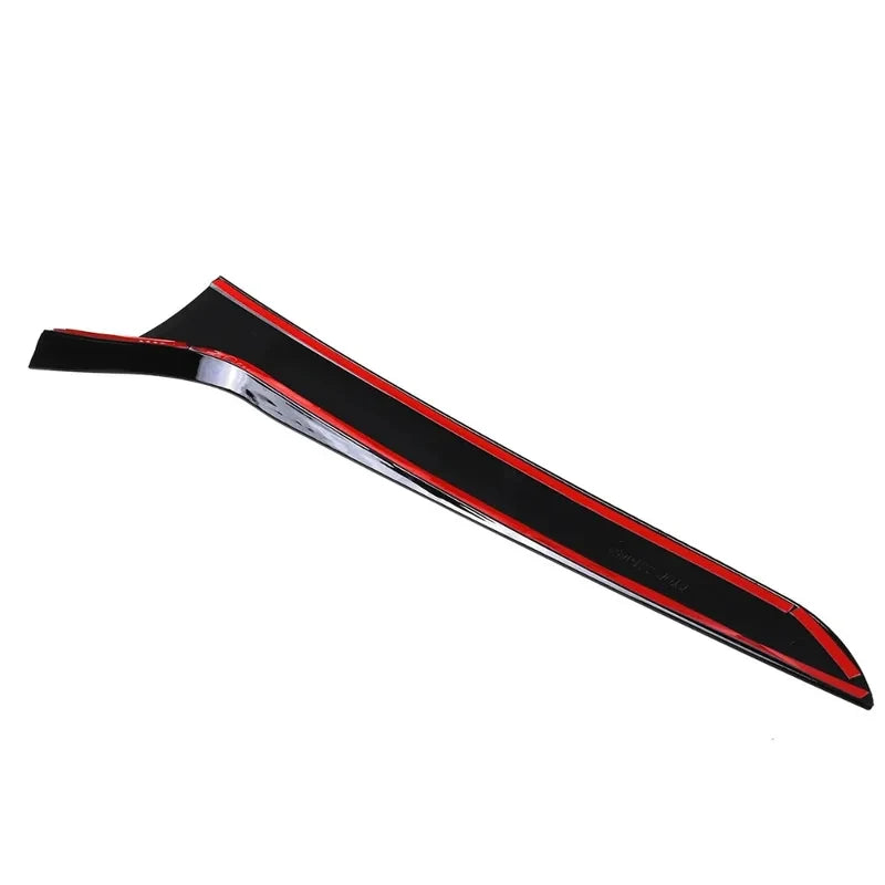 High Quality Gloss Black Rear Window Side Spoiler Canards Fit A4 B8 Allroad Avant 2009-2016 Auto Exterior Decor Accessories