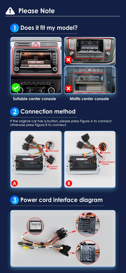 2Din Car Radio Android for Volkswagen Golf 5 6 Polo Passat B6 B7 CC Skoda Jetta Universal Multimedia Carplay Wifi GPS Navigation