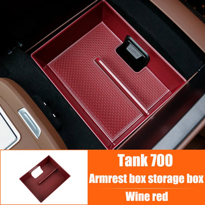 For Great Wall Tank 700 TANK 700 Armrest Box Storage Box Special Interior Decoration Center Console Armrest Box Storage Box