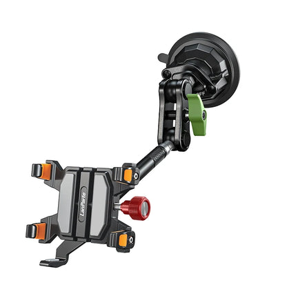 Apex Rush Car Phone Holders  360°Adjustable Metal Five-Claw Phone Clamp Military-Grade Strongest Suction Car Mount