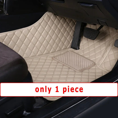 RHD Car Floor Mats For Toyota Highlander XU50 Kluger 2014 2013 2012 2011 2010 2009 (5 Seater) Auto Carpet Accessories Interior