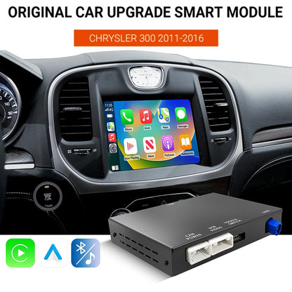 Wireless CarPlay Android Auto Retrofit Kit Decoder Box For Chrysler 300 Series 2011 2012 2013 2014 2015 2016