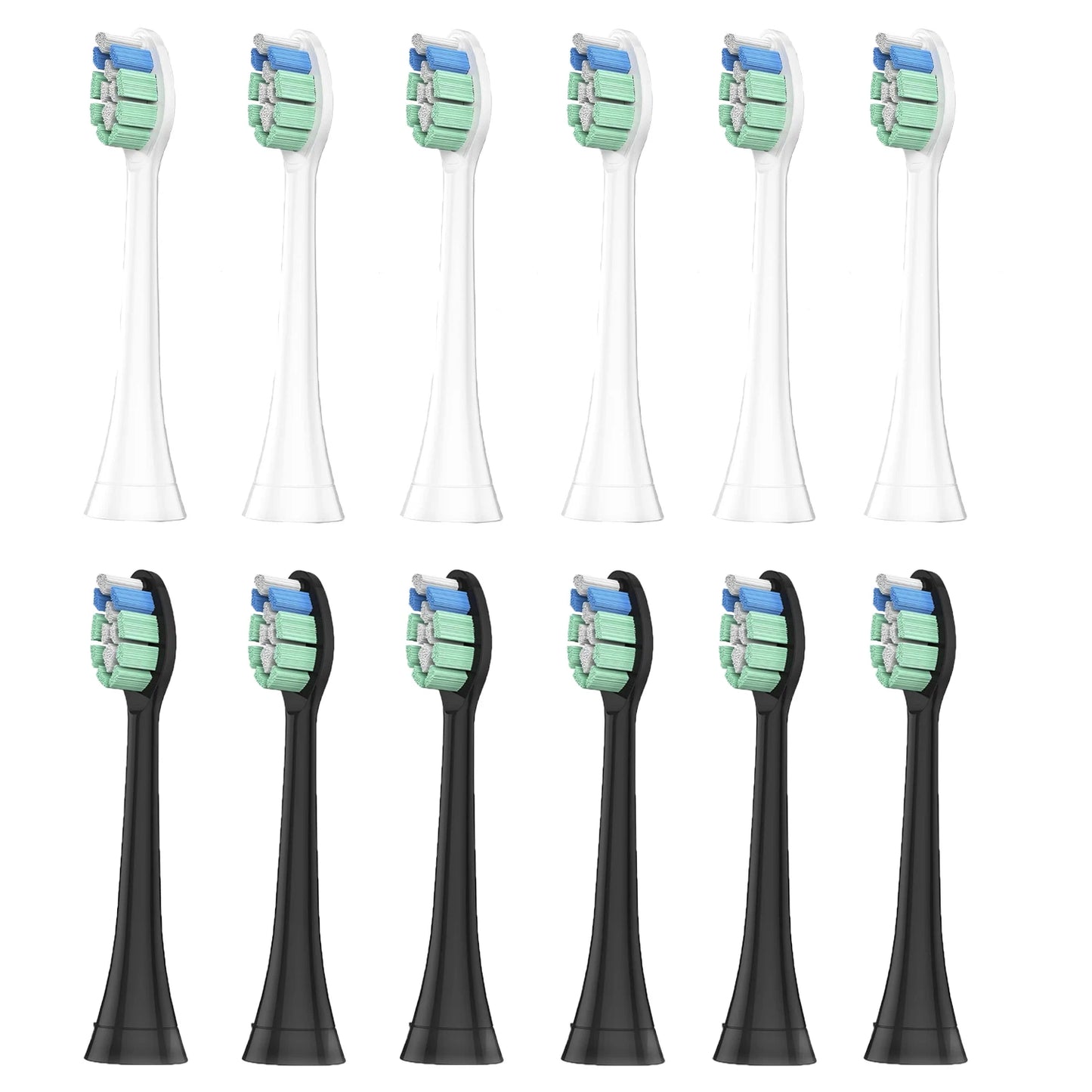 4/8pcs Replacement Brush Heads Compatible with Philips Sonicare Electric Toothbrush Brush Head for 2100 4100 5100 6100 7300 9000