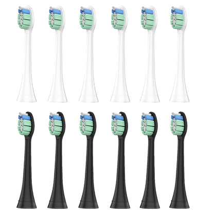 4/8pcs Replacement Brush Heads Compatible with Philips Sonicare Electric Toothbrush Brush Head for 2100 4100 5100 6100 7300 9000
