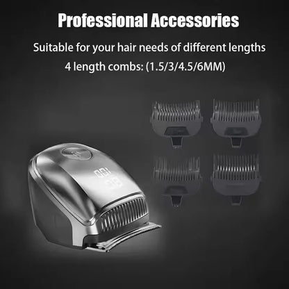 Komingdon Pro Self Haircut Kit Hair Clippers Trimmer For Men Available Limit Comb Barber Trimmer Machine USB Rechargeable