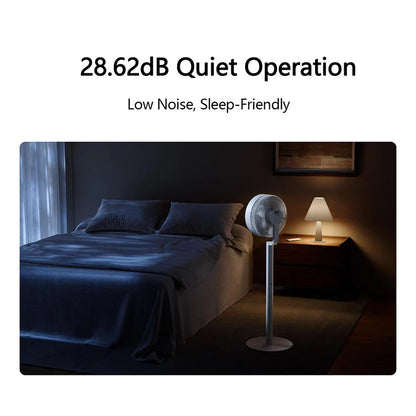 MIJIA Smart Inverter Circulating Fan Pro,3D Automatic Rotation,Supports Type - C Mobile Power Supply,CN Version With Adapter
